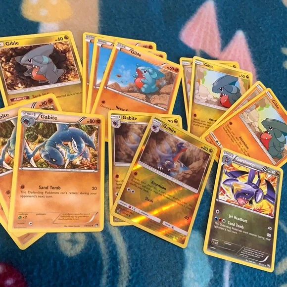Pokemon | Toys | Pokemon Tcg Giblegabitegarchomp Bundle 4 Cards | Poshmark